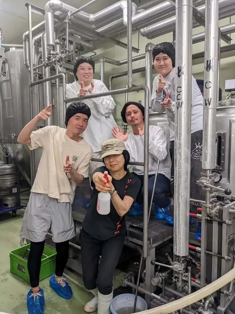 立飲みビールボーイ渋谷パルコ店、ハーヴェストムーンで周年ビール仕込みを報告