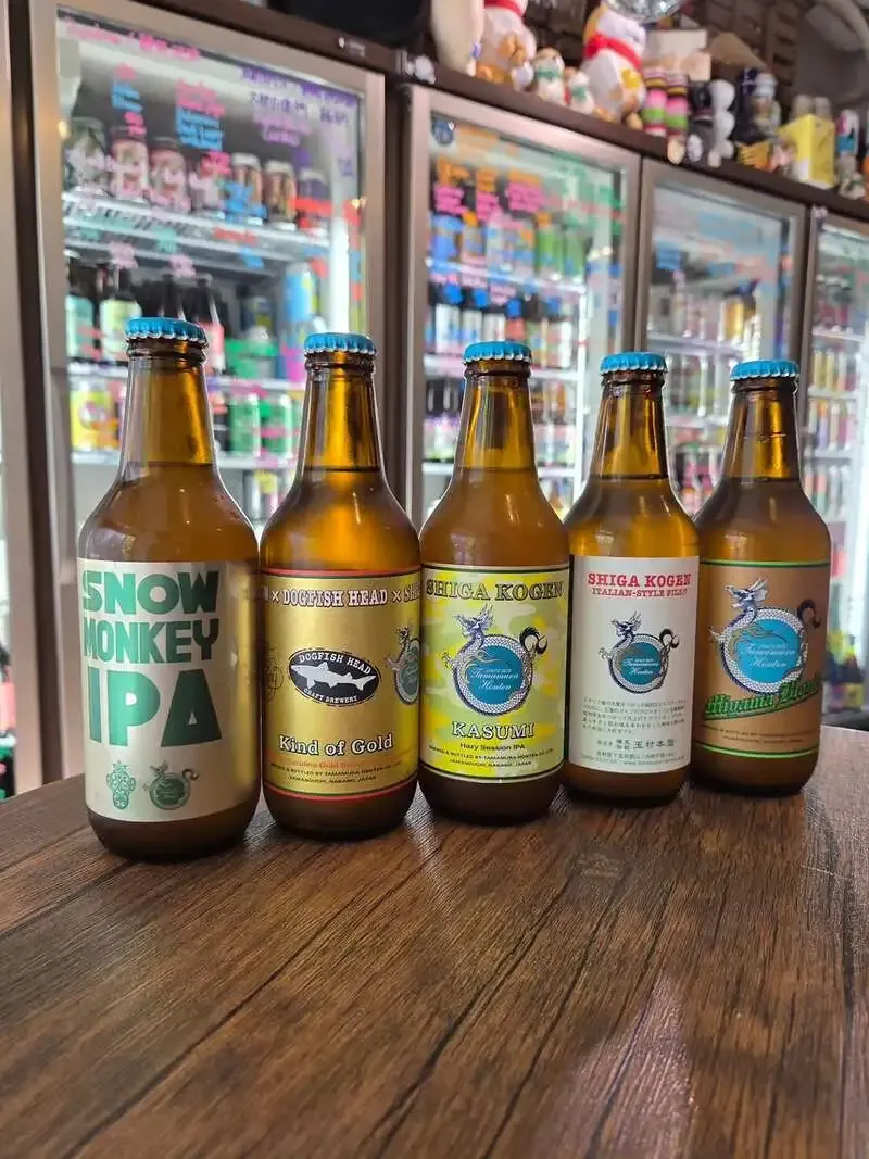 Craft Beer Scissors Akihabara adds five Shiga Kogen beers and new collab taps