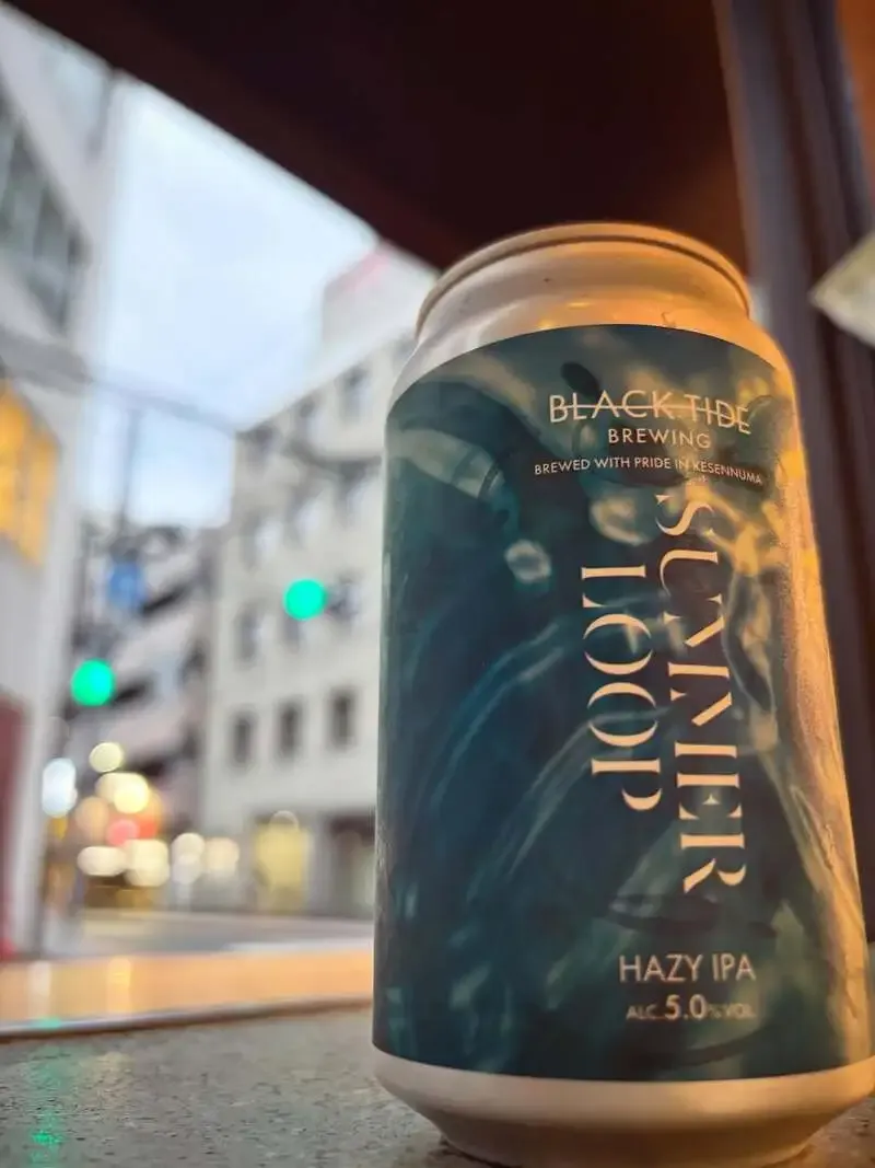 BLACK TIDE BREWING - SENDAIでHazy IPA『Summer Loop』が開栓