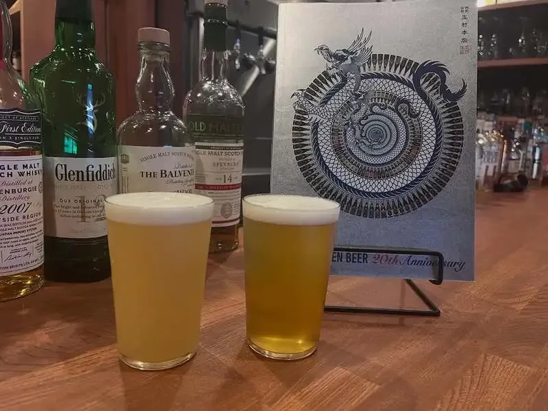 beer bar greedyで志賀高原ビール「カインドオブゴールド」など2樽開栓