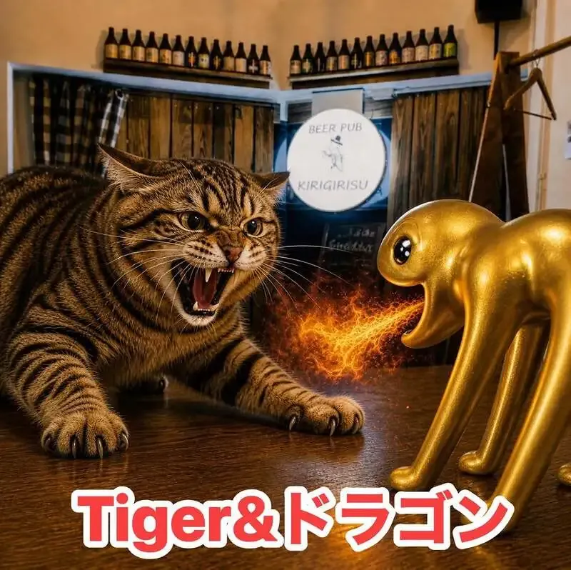 ビアパブ キリギリスが本日の5樽を案内　うしとら2種とベアレンほか