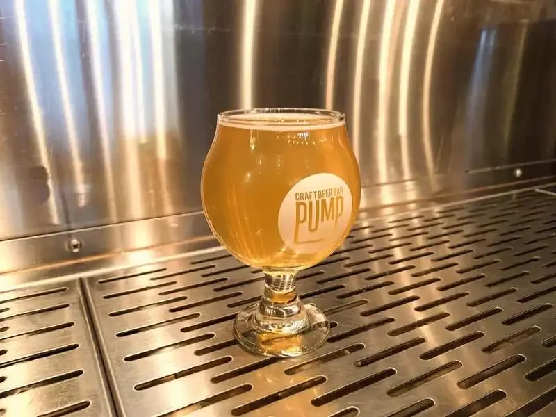 PUMP craft beer bar taps Yokohama Bay Brewing's Goooooaaaaal IPA on May 5