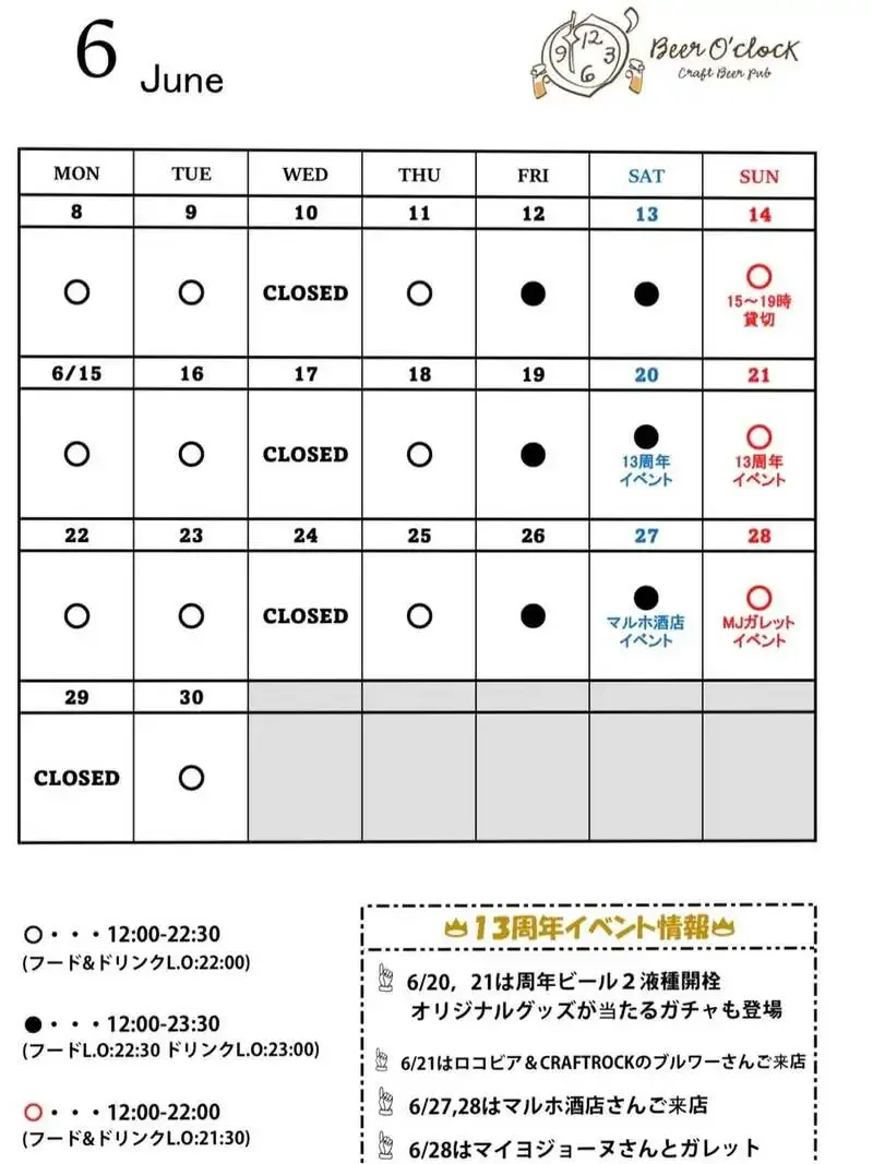 Beer O'clockにCRAFTROCK BREWING x SPECIAL OTHERS『SPECIAL OTHERS』開栓