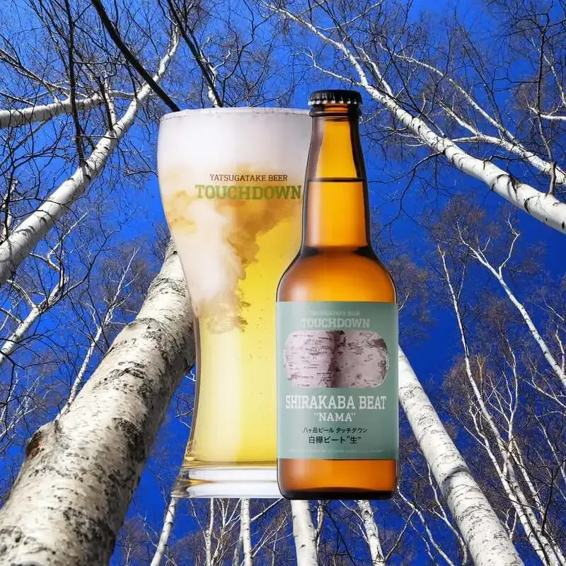 八ヶ岳ブルワリー、白樺樹液水を使った限定醸造「白樺ビート“生”」を発売