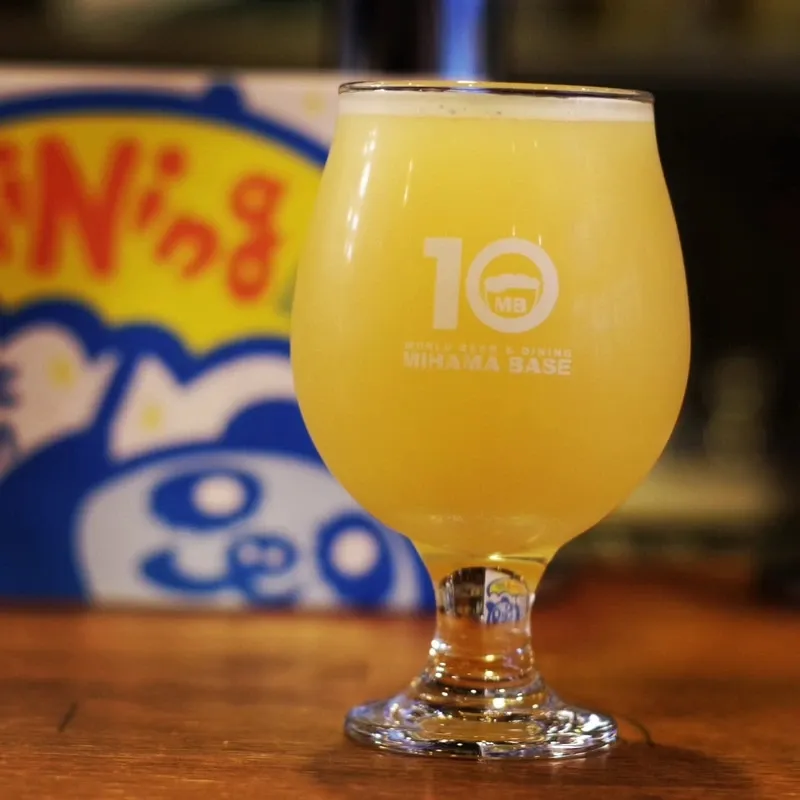 稲毛海岸のミハマベースでYellow Beer WorksのセッションIPAが開栓