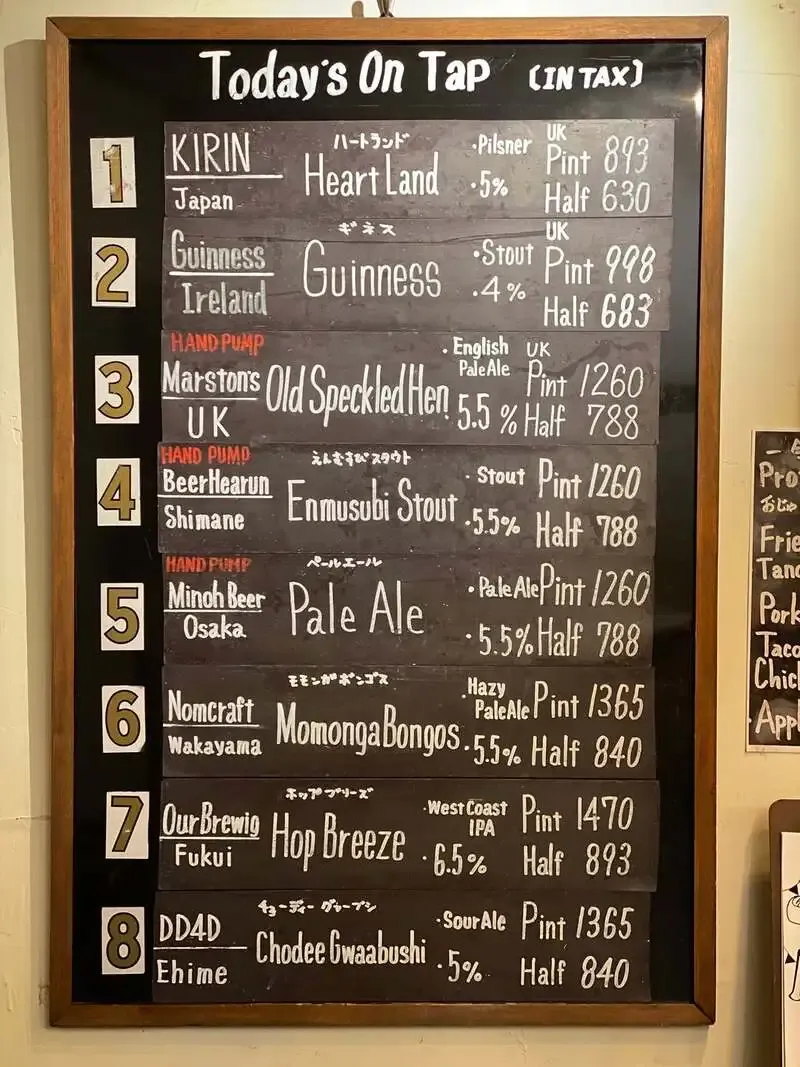 目黒・BeerPub SCENT、4月30日のタップにハートランドやDD4Dなど8種