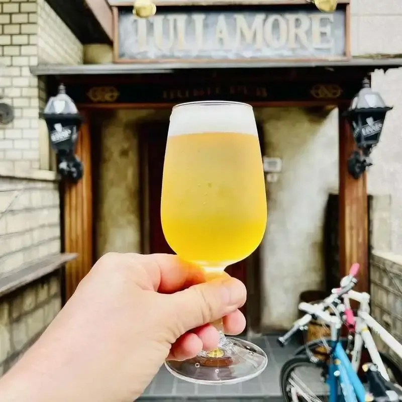 Irish Pub TULLAMORE in Tokyo pours Guinness, Shiga Kogen IPA and guest Sankt Gallen Super Shonan Gold