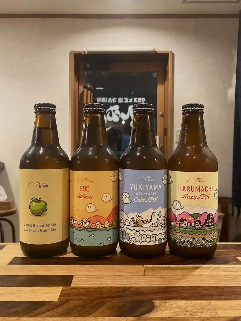 亀有のエルホリに新潟・オタマブルーイング4銘柄が入荷　酒粕サワーとIPAを案内