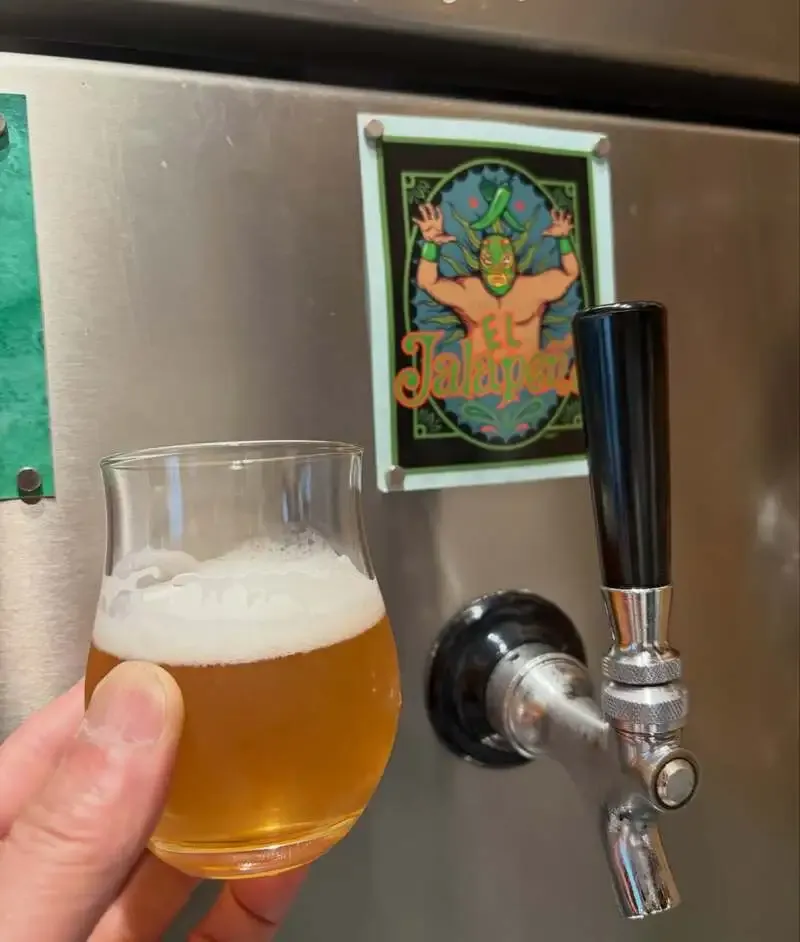 TOYS BREWERY taps El Jalapeño, a Toyohashi-grown jalapeño ale