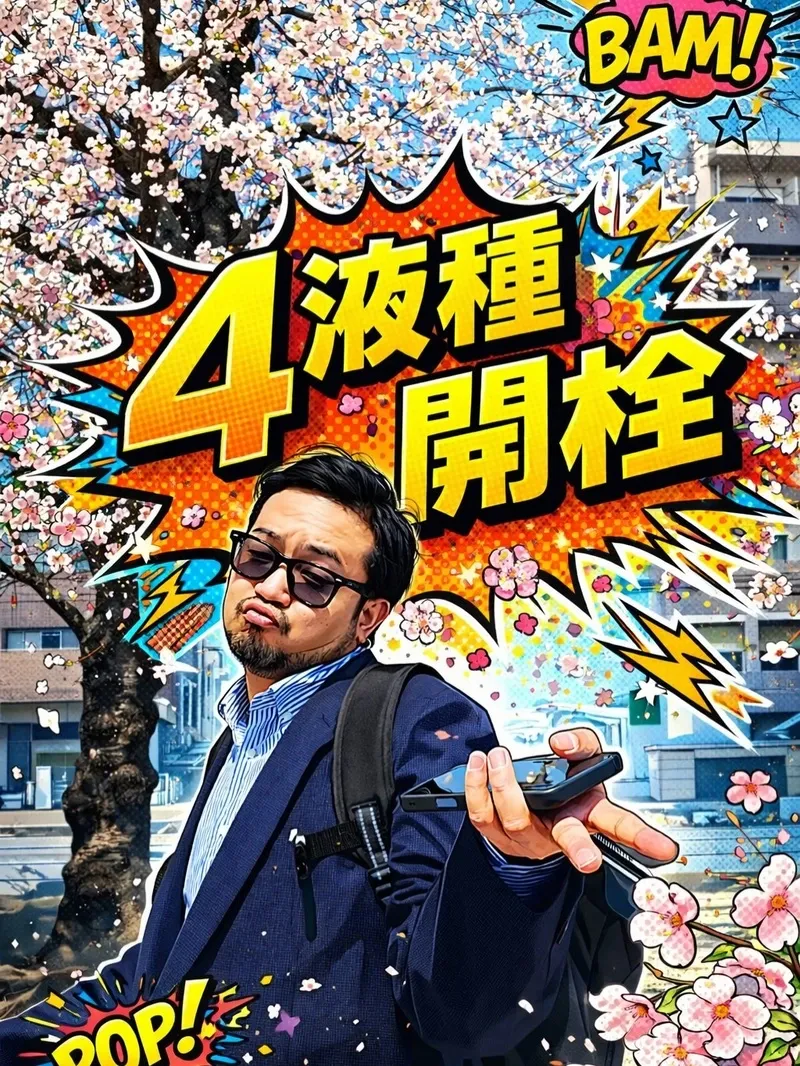 クラフトビアマーケット ホワイティうめだ店でField Ales初開栓、春の4液種