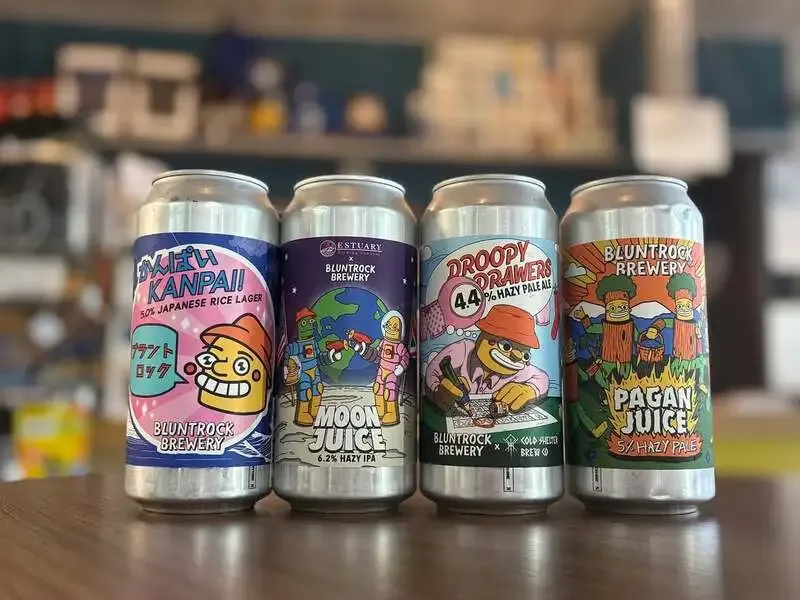The Beer Shop Hirakata cityに英国Bluntrock Breweryの4種が初入荷
