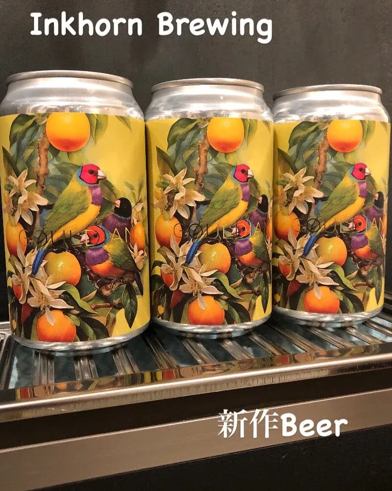 ニイイチ ブリューケイブ、Inkhorn「Gouldian」新入荷を案内