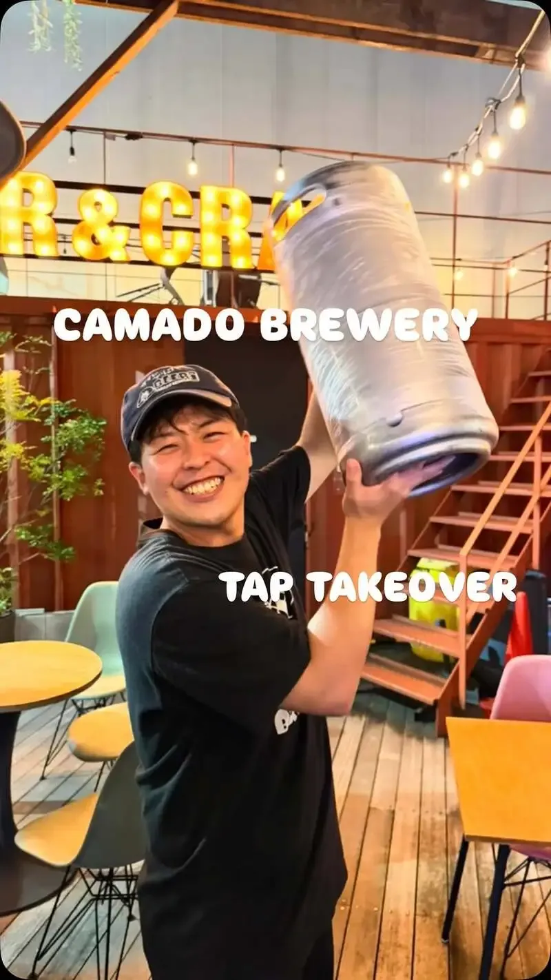 岐阜のBEER&CRAFTでCAMADO BREWERYのTAPTAKEOVER開催