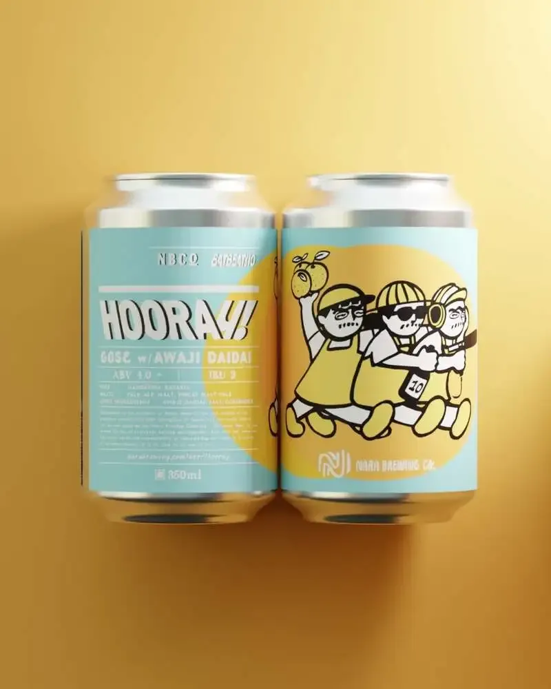 Nara Brewing Announces First Shipment Retailers for EATBEAT! Collaboration Gose "HOORAY!"