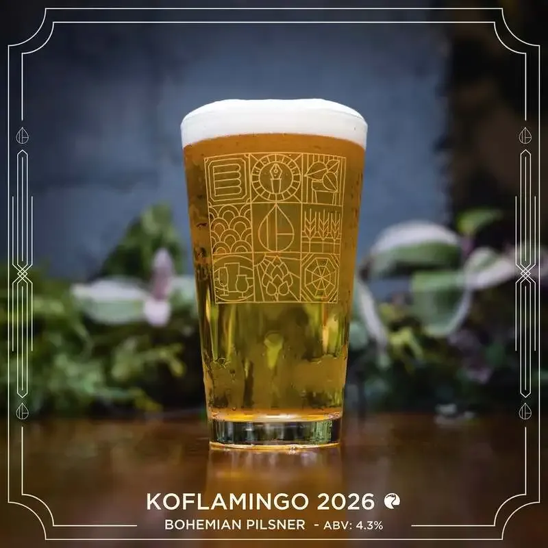 インクホーンブルーイングが『Koflamingo 2026』を案内　Watering Hole 14周年向け