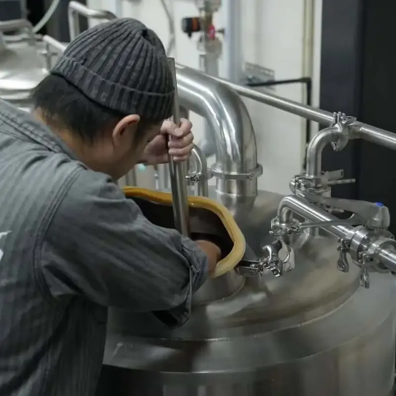 Fleisch König in Kochi Pours Yamamoto Beer’s Dangan on Draft