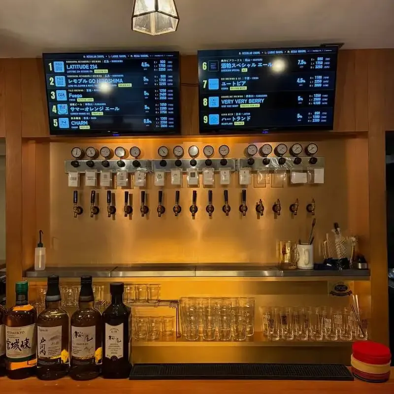 RAKU BEER、8月24日営業でHNBや湘南ビールなど9タップ公開