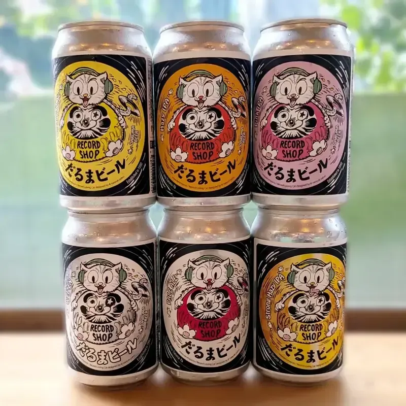 Darumaya in Ikebukuro lists six IKEBUKURO Brewing beers