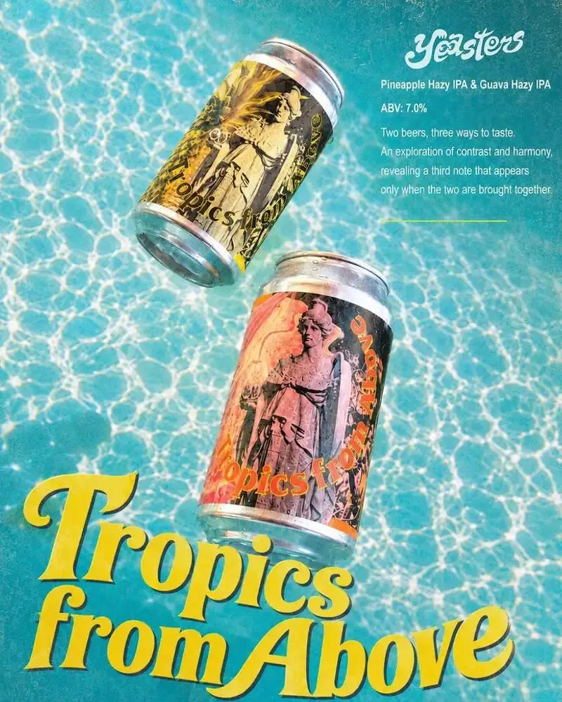Freehouse-THE YEAST関連投稿でYeasters新作『Tropics from Above』告知