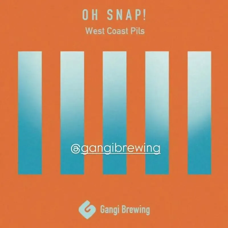 craft beer BLUE in Sagamihara taps GANGI BREWING’s OH SNAP!