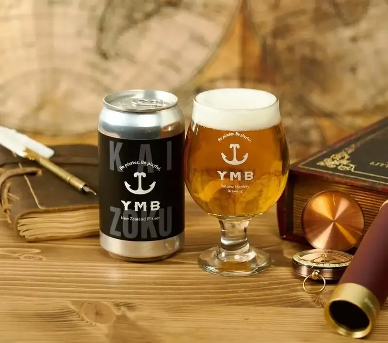 横浜・イエローモンキーブリューイング、定番「KAIZOKU」を米麹入りで更新