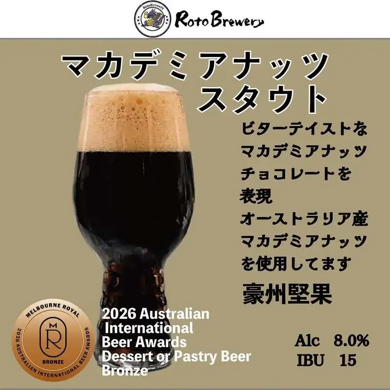Loto Brewery Reports Entry in the 2026 Australian International Beer Awards