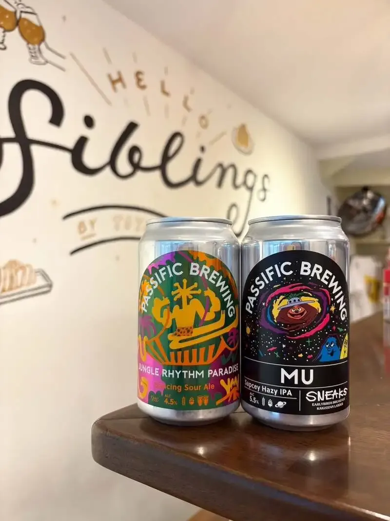 Two New PASSIFIC BREWING Releases Arrive at SIBLINGS in Kikuna, Yokohama