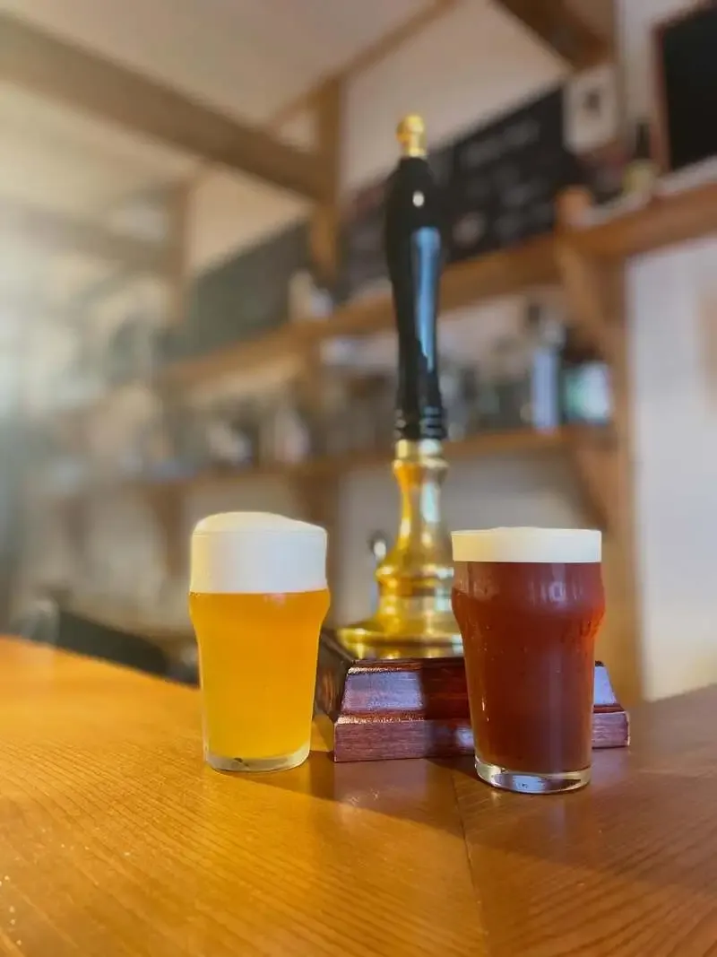 亀戸GRANDPA FISH & CHIPS、京都醸造『有終甘美 1年熟成ver.』と箕面ビール『W-IPA』を案内