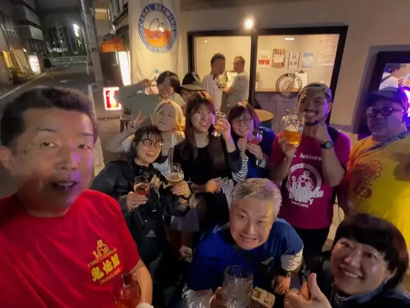 大井町のCanal Brewingで鬼伝説タップテイクオーバー開催