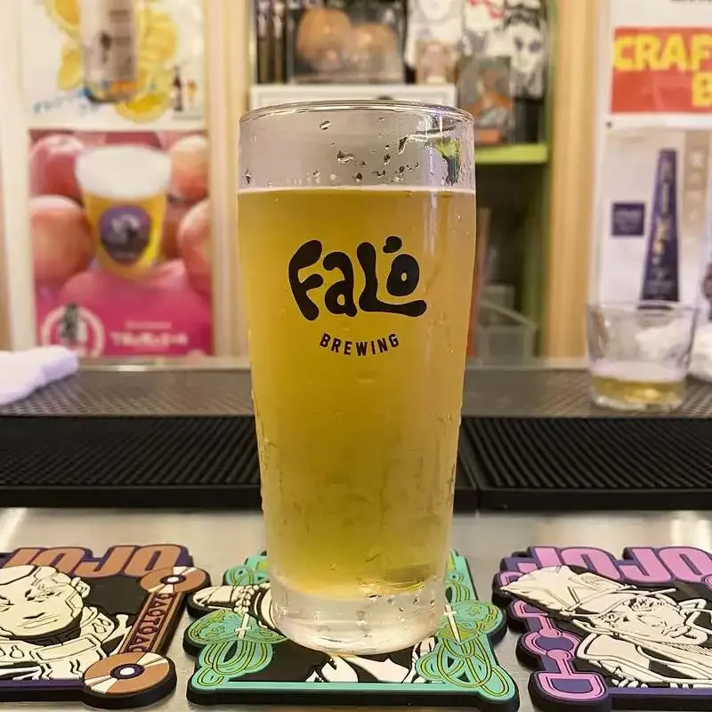Four beers including Plank Brewery's Helles appear at Niigata's 04&Beer