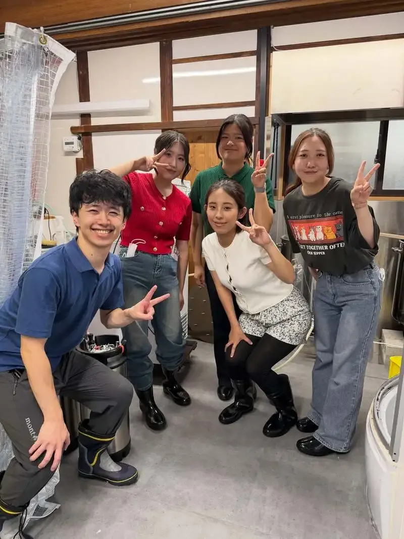 ドラゴンブリューイングに椙山女学園大クラフトチームが訪問　コラボ企画を進行