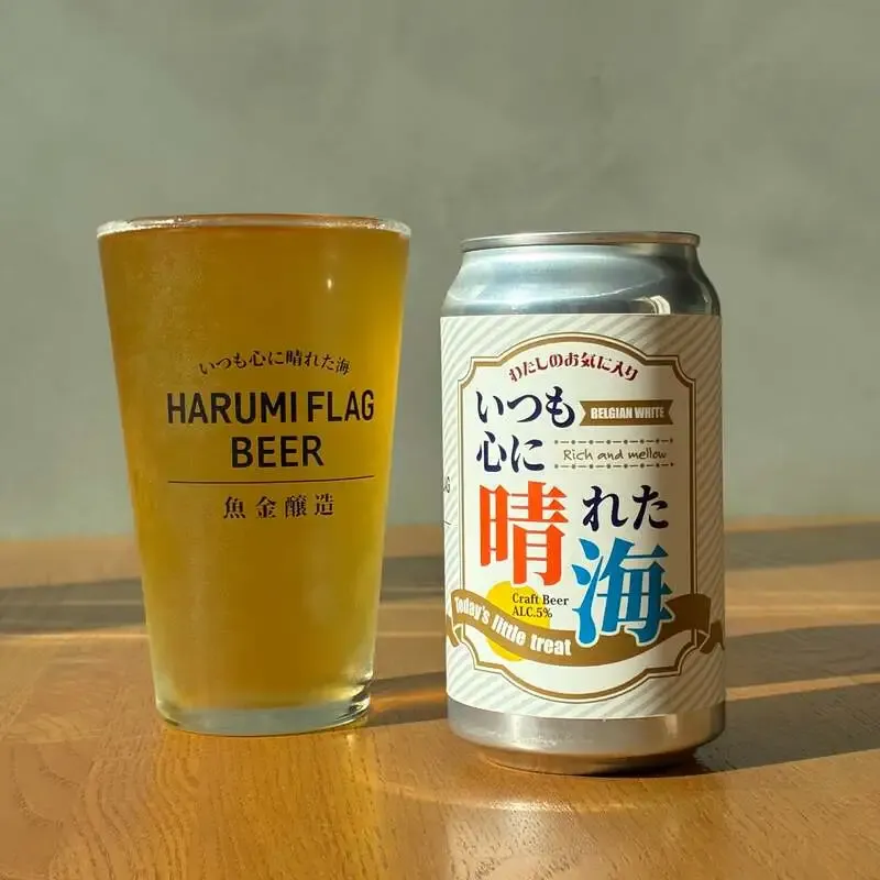 魚金醸造、『魚金大食堂HARUMI FLAG』初の缶ビールを発売開始