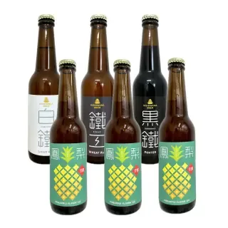 岸和田ビール、定番3種と鳳梨芳醇の6本セットを発売