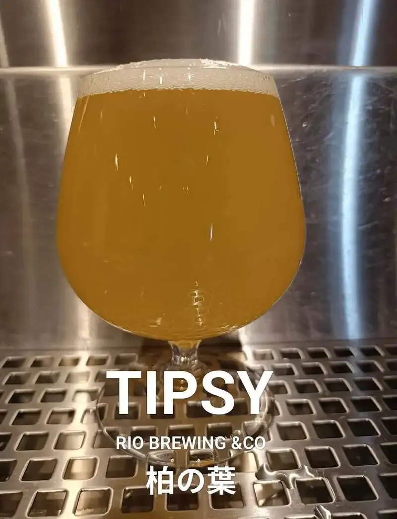南柏の「2階のクラフトビール屋つむぎ」でTIPSYとRIO BREWINGのHazy IPAが登場