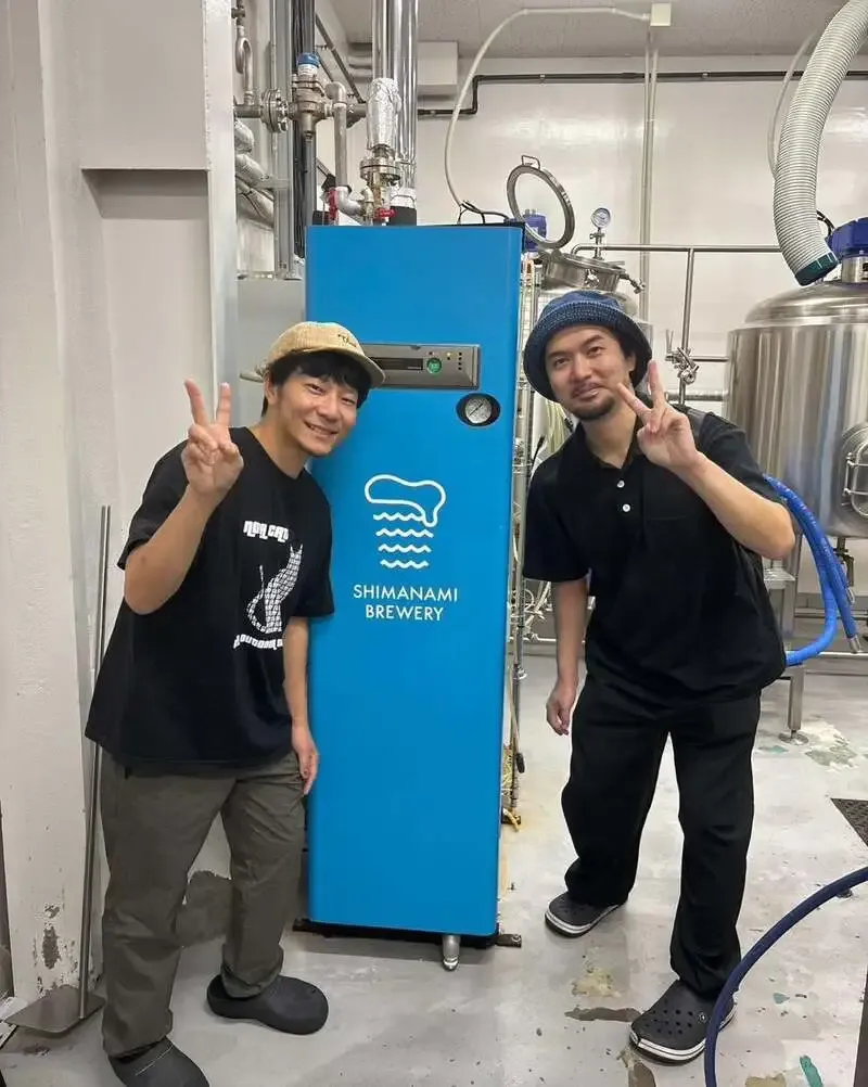 枚方・Beer House Hobbitでしまなみブルワリー「風としまなみ」開栓