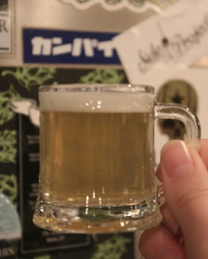 池袋のvivo! BEER＋DININGBARで「荒柑坂 Citrus Lager」開栓