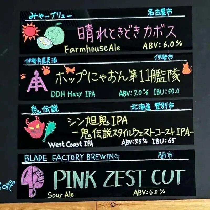 Beer Cellar Ichinomiya Opens Eight Taps, from Mya Brew to Hoppu Kotan