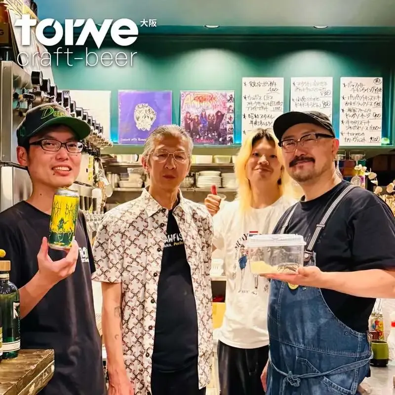 大阪・天六のtorne_craftbeer、ザリガニイベント後に11種の樽生を案内