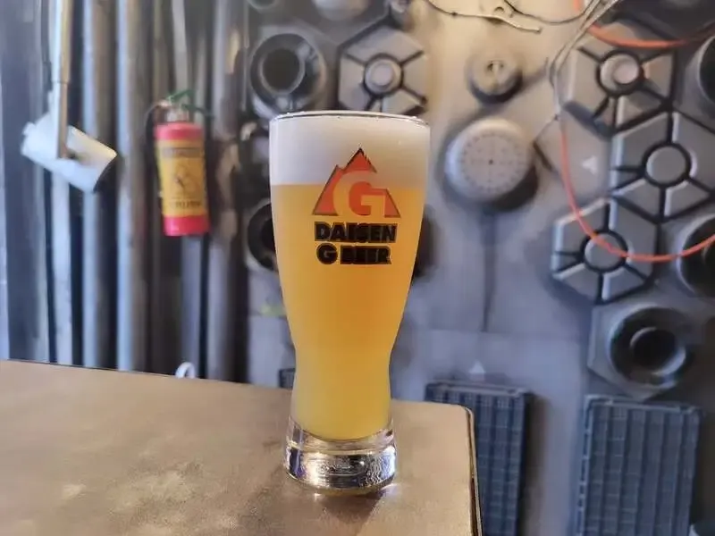 Daisen G Beer’s India Pale Saison goes on tap at Dining Bar F-RUSH in Matsue