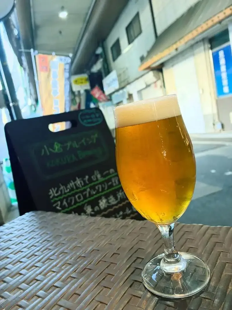 Brasserie SOMAで小倉ブルーイング新作「きょうりょうセゾン」開栓