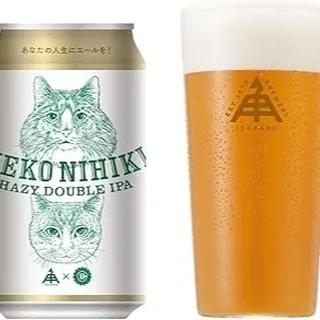 茨木のBEER & MUSIC カフェ レーズン堂で伊勢角屋麦酒「ねこにひき」開栓