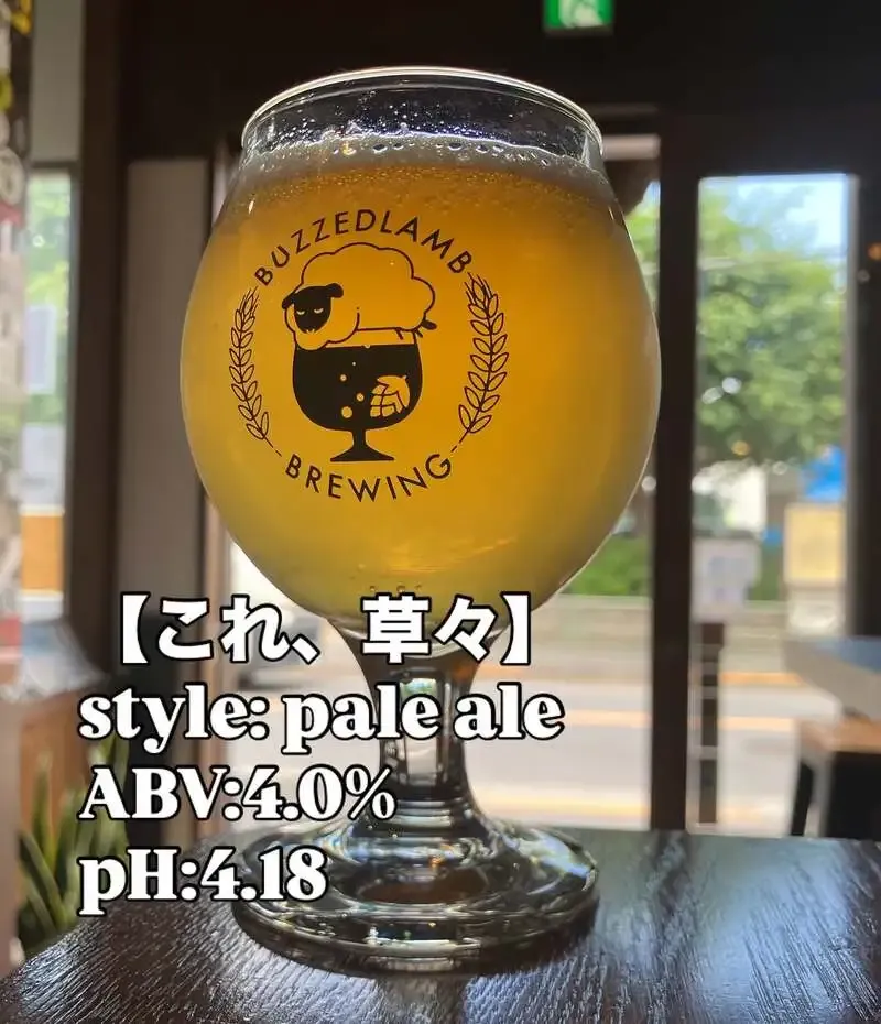 BUZZED LAMB BREWING introduces a new 4% alcohol brew with herbal and citrus aromas