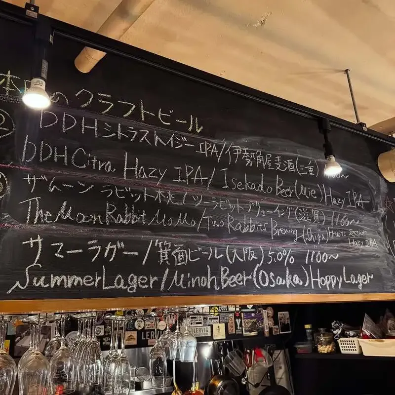 大阪・梅田のumbrellaで箕面ビール「サマーラガー」が開栓