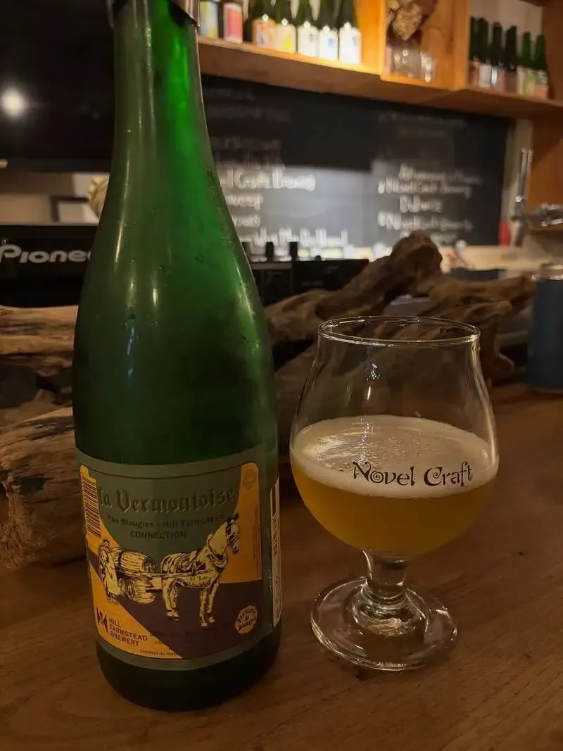 Novel CraftでLa Brasserie de Blaugies「La Vermontoise」をBy The Glass提供