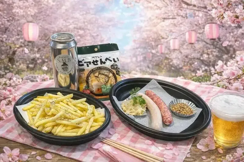 菜園マイクロブルワリー、4月6日から春限定「お花見セット」を販売