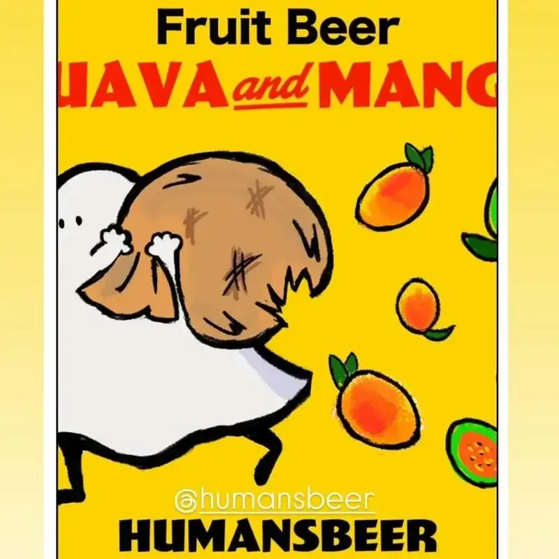 craft beer BLUEでHUMANS BEER『GUAVA and MANGO』など3種開栓
