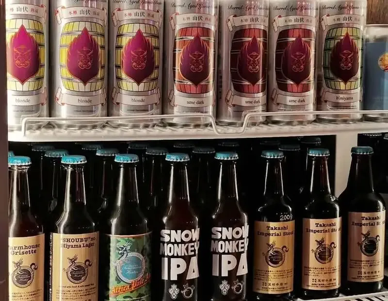 鷺沼のさるのこしかけに志賀高原ビールが集結　山伏から定番まで開栓