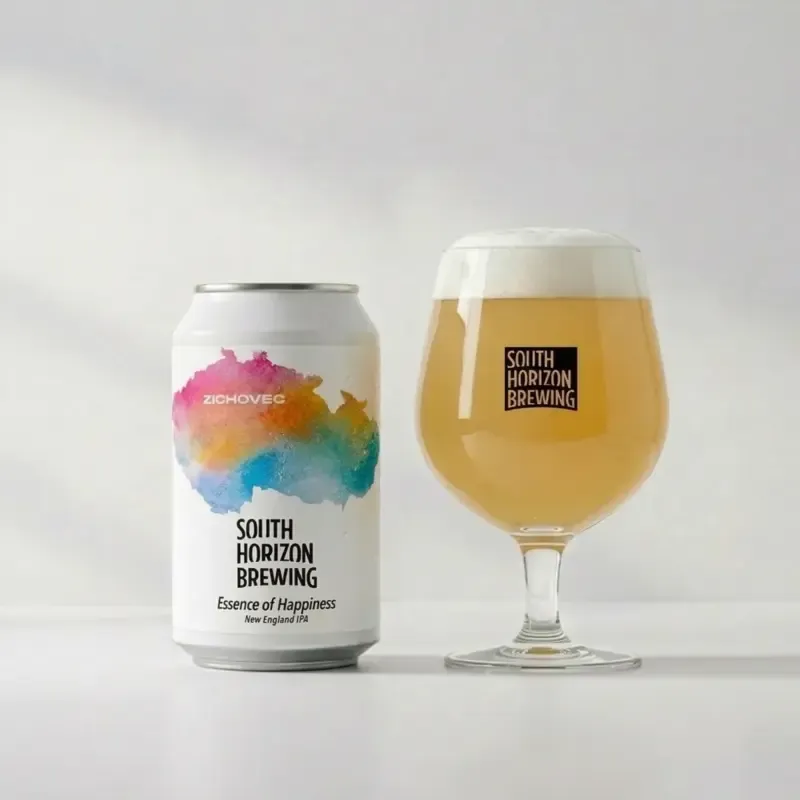 サウスホライズンブルーイング、Zichovecコラボの限定NEIPA「Essence of Happiness」を発売