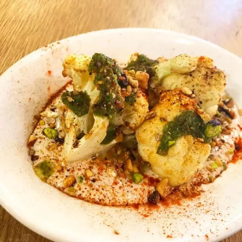 BLACK TIDE BREWING - SENDAI highlights cauliflower fritters with Kesennuma Pride