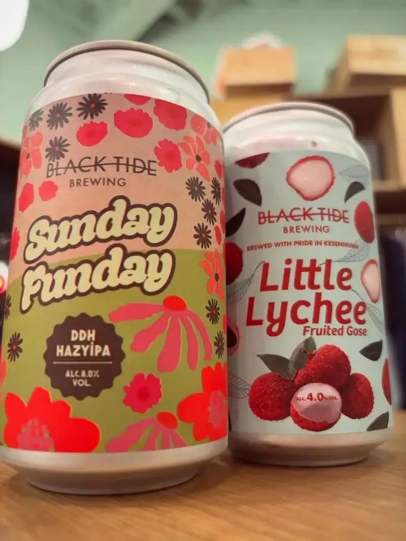 BLACK TIDE BREWING - SENDAIで新作2種開栓、Little LycheeとSunday Funday
